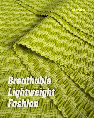 Regular Fit Recycled Swimwear Fabric Breathable and Sustainable for Swimwear Manufacturing