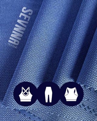 230gsm Polyester Spandex Fabric Color Fastness 2-5 Grade for Performance Clothing