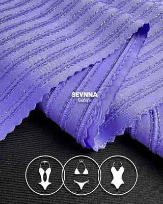 Durable 130cm Width 220gsm Eco Friendly Swimwear Fabric