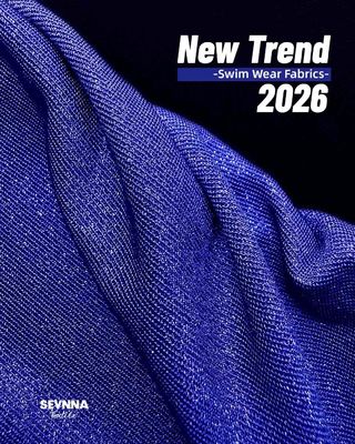 145cm Width Recycled Swimwear Fabric in Solid Pattern for Sustainable Swimwear