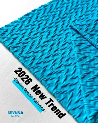 110cm Width Recycled Swimwear Fabric Sustainable and Stylish Solution for Swimwear Production