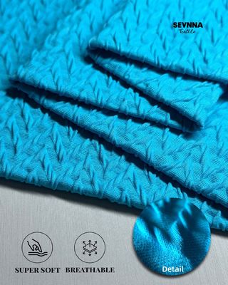 110cm Width Recycled Swimwear Fabric Sustainable and Stylish Solution for Swimwear Production