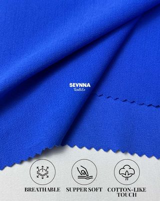 270gsm Double Knit Fabric Material Details 93% Recycled Nylon 7% Spandex for Sustainable and Comfortable Clothing