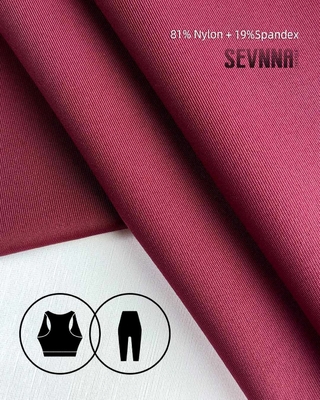 UV Protection Stretchable Functional Fabrics 81% Nylon + 19% Spandex 320gsm