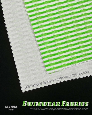 245gsm Swim Textured Fabrics Alternatives for Sun Protection and UPF 50