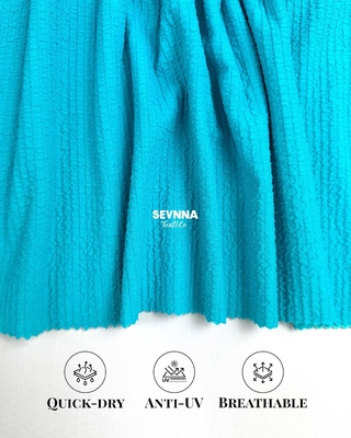 High Durability Swim Textured Fabrics Alternatives within 120cm Width