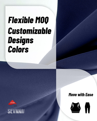 Moisture Wicking Stretch Lycra Fabrics for Clothing Business