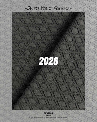 170cm Width Swim Textured Fabrics Alternatives with Textured Pattern