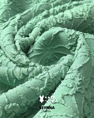 High Color Fastness and Shape Retention Swim Textured Fabrics Alternatives
