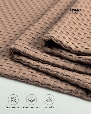 105cm Recycled Nylon Spandex Double Knit Fabric 360gsm