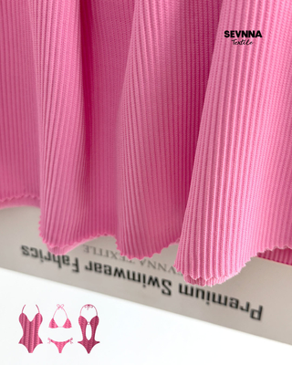 Textured Swim Fabric 320gsm UPF 50+ Chlorine Resistant