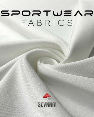 Lightweight Stretch Lycra Fabric 85% Recycled Polyester