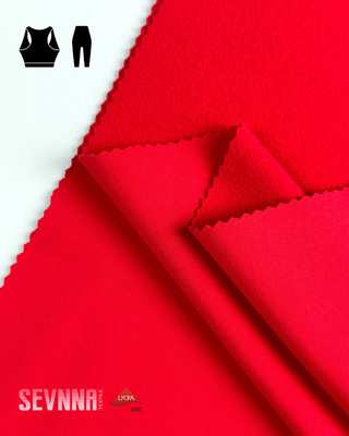 Stretch Lycra Fabric 270gsm Nylon Spandex Quick Drying Moisture Wicking