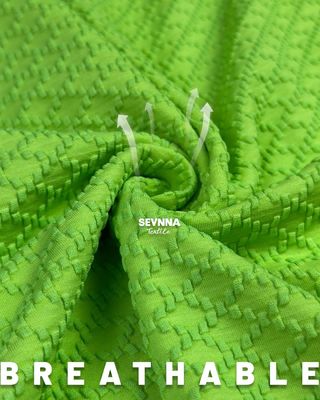 Textured Swim Fabric High-Performance Material for Comfortable and Stylish Swimwear