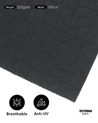 320gsm 92%Recycled Nylon + 8%Spandex Textured Swim Fabric RN-2401