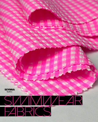 Recycled Swimwear Fabric with 48% Nylon 46% Polyester 6% Spandex 120-130cm Width and 170gsm Weight for Sustainable Swimwear