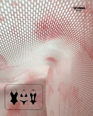 105gsm Biodegradable Eco Friendly Swimwear Fabric with 155cm Width for Sustainable Swimwear