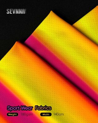 180Gsm Running Fabrics with Anti-odor Technology and Breathable Mesh for High-Performance Activewear
