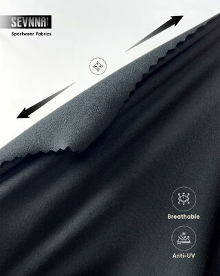 Breathable Moisture Wicking UV Protection Biking Fabric for High Performance Cycling Apparel