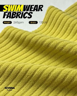 260gsm Breathable Quick-drying Recycled Swimwear Fabric for Eco-Friendly Swimwear