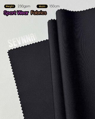 75% Nylon + 25% Spandex Activewear Knit Fabric with High Breathability and Quick-Drying for Sportswear Textile Fabric