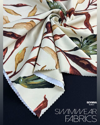 86% Nylon 14% Spandex Recycled Swimwear Fabric 205gsm Unisex Sustainable Swimwear Material for Eco-Friendly Swimwear Collections