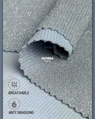 Eco Friendly Swimwear Fabric with 83% Recycled Nylon, Quick Drying and Chlorine Resistant for Sustainable Swimwear