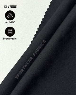 High Performance Biking Fabric with UV Protection and 190gsm Weight Made from 79% Recycled Polyester + 21% Spandex