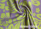Warp Knitted Recycled Swimwear Fabric Poly Elastane Screen Print Flower Design