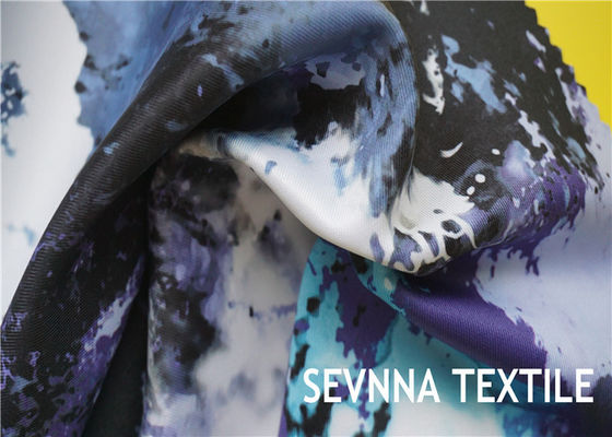 190-200GSM 85% Recycled Polyester + 15% Spandex Wet Print Fabric YCTP-064