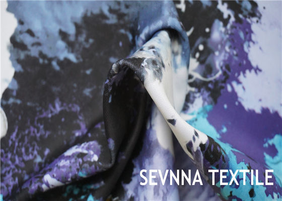 190-200GSM 85% Recycled Polyester + 15% Spandex Wet Print Fabric YCTP-064