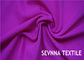 Recycled Performance Polyester Spandex Fabric Unifi Wicking Fibers Solid Stone Colours