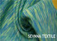 Color Block Nylon And Spandex Fabric , Jacquard Textured Waterproof Spandex Fabric
