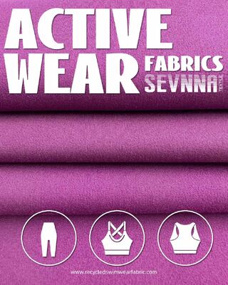 Moisture-Wicking High Breathability Super Soft Stretch Sport Bra Fabric for Workout Bra Material