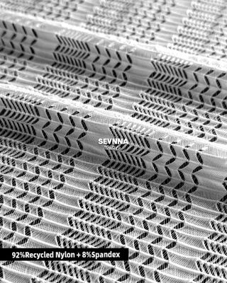 130gsm 92%Recycled Nylon + 8%Spandex Recycled Swimwear Fabric RN-2597