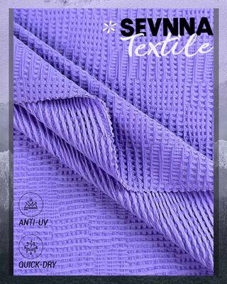 91 Recycled Nylon 9 Spandex Textured Swim Fabrics Alternatives Offering High Shape Retention Suitable for Comfortable Durable Swimwear