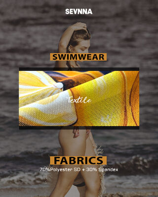 140gsm Recycled Swimwear Fabric with Quick-Drying Comfort and Excellent Stretch for Sustainable Swimwear