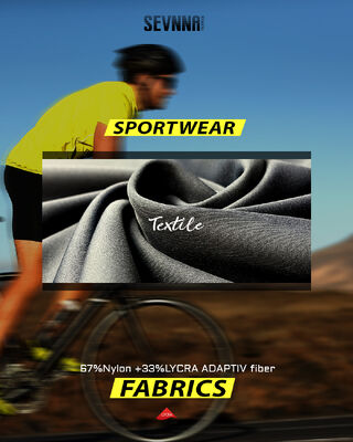 270gsm 67% Nylon RB + 33% Lycra RA ADAPTIV Fiber Stretch Lycra Fabric SP7422