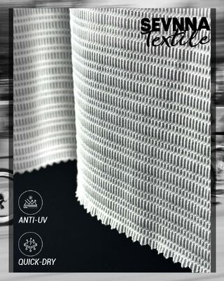 80Gsm 89%Recycled Polyester + 11%Spandex Running Fabric SP7707
