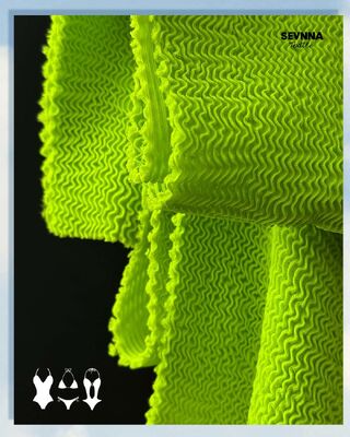 270gsm Wrinkle Resistant Recycled Polyester Fabric for Knit Circular Applications