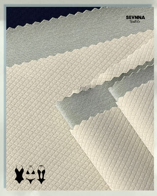 260gsm Recycled Polyester Jacquard Style Double Knit Fabric for Comfortable and Durable Textile Products