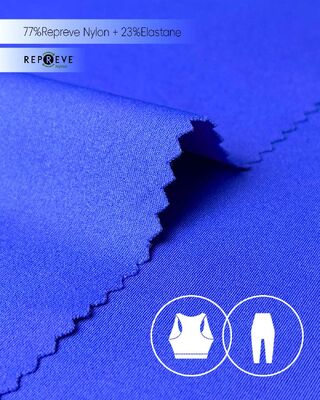 220GSM 77% Repreve Nylon Elastane Fabric for Swimwear & Activewear