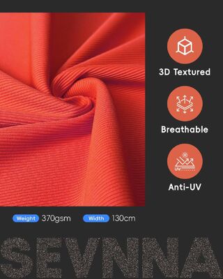 370gsm Soft Comfortable Nylon Spandex Fabric with 130cm Width for Athletic Wear and Swimwear