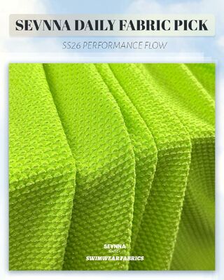 Repreve Recycled Xlance Long Lasting Recycled Nylon Fabric with 195gsm Weight and 115cm Width