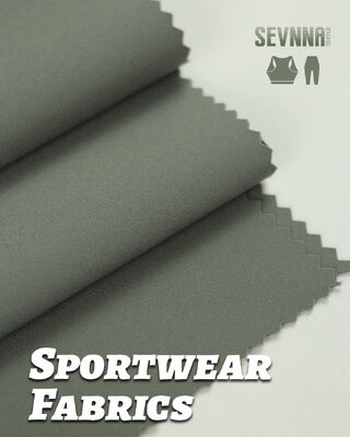87% Nylon 13% Spandex Running Fabrics with UPF 50+ and Breathable Mesh for Athletic Textiles