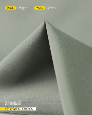 87% Nylon 13% Spandex Running Fabrics with UPF 50+ and Breathable Mesh for Athletic Textiles