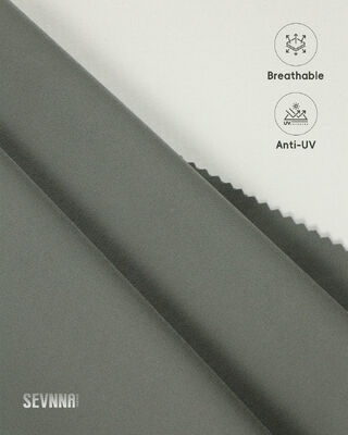 87% Nylon 13% Spandex Running Fabrics with UPF 50+ and Breathable Mesh for Athletic Textiles