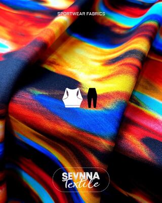 260gsm Color Fastness 2-5 Grade Polyester Spandex Fabric with Customized Length for Activewear and Swimwear