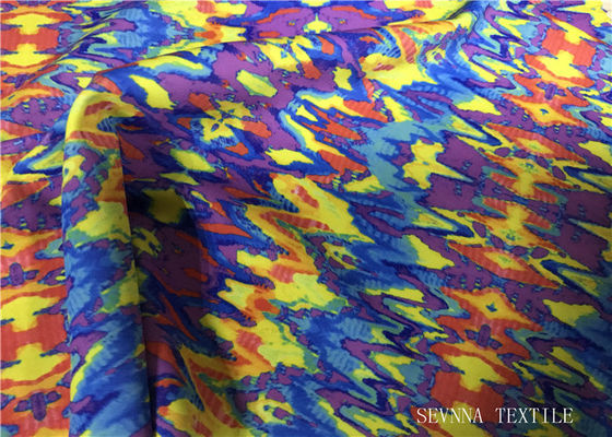 210gsm 79%Polyester + 21%Elastane Yoga Wear Fabric for 2 WAY STRETCH
