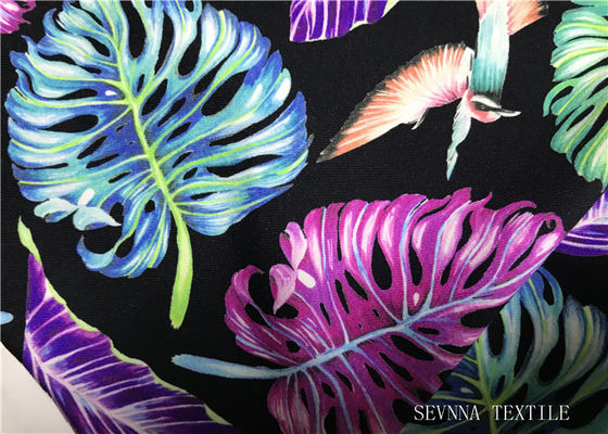 220gsm 72%Polyamide + 28%Elastane Activewear Knit Fabric for two way stretch